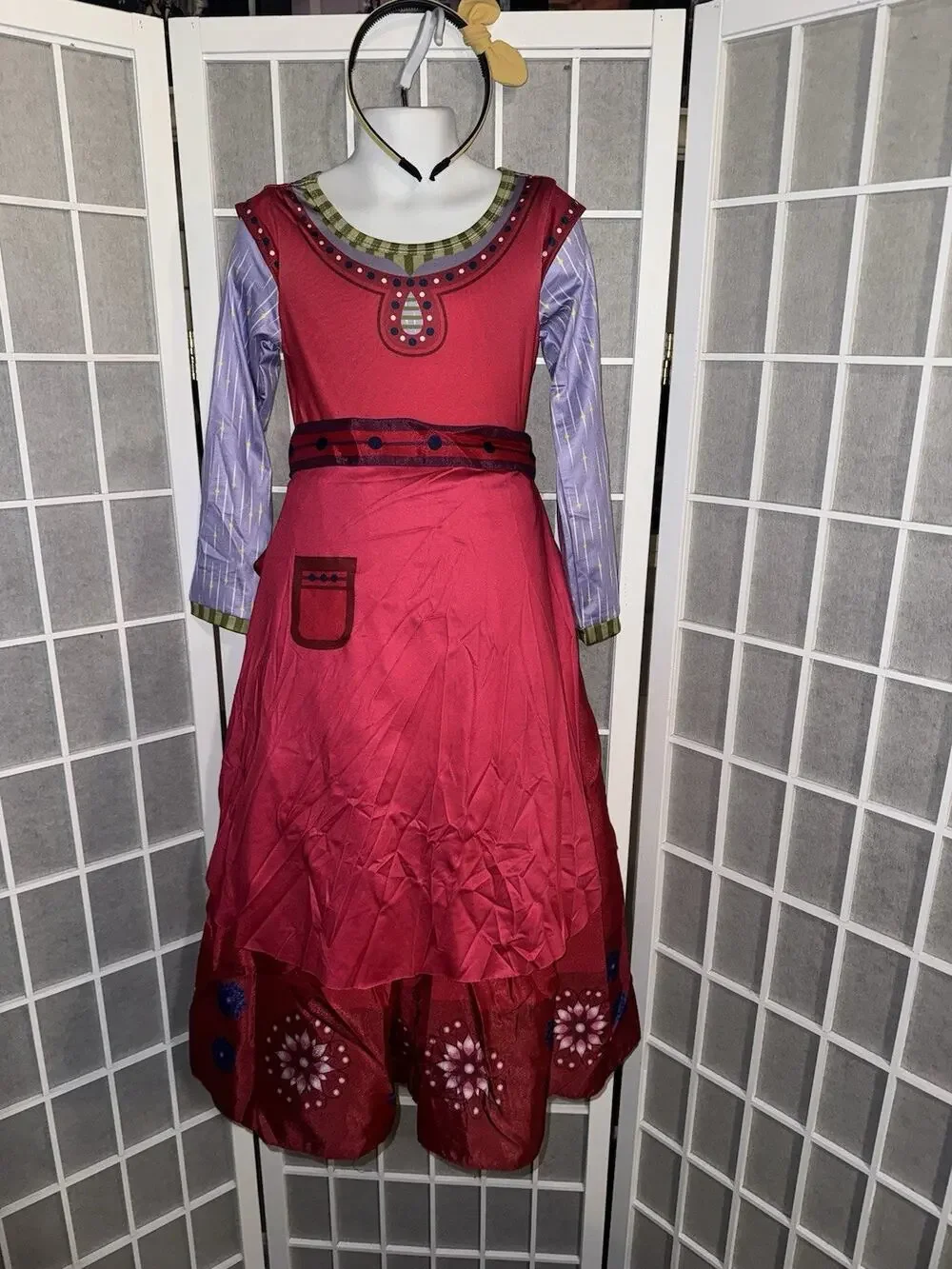 Kids Costume Dress Fairytale 140 8/10 Dahlia Girls Dress Halloween Dress Up Wish